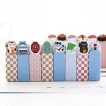 만화 스티커 메모 패드, 귀여운 동물 스틱 마커, 일기 스티커, 인덱스 책갈피, 사무실 학교 용품, A6754, 1 개 - 이미지 6