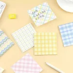 4 조각 lytwtw의 귀여운 카와이 유화 별이 빛나는 하늘 스티커 메모 메모 패드 편지지 사무실 학교 공급 플래너 스티커 - 이미지 5