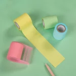 1 Pc 크리 에이 티브 롤러 스티커 메모 일본식 절단 가능 저널 메모 스티커 DIY 스크랩북 장식 용품 편지지 - 이미지 5