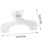 책 페이지 마커 클립 투명 독서 책 클립 보조 작업 영역 가정 및 학교를위한 다기능 오픈 책 홀더 - 이미지 6