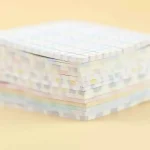 4 조각 lytwtw의 귀여운 카와이 유화 별이 빛나는 하늘 스티커 메모 메모 패드 편지지 사무실 학교 공급 플래너 스티커 - 이미지 4