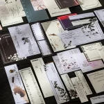 Mr. Paper 종이 부드러운 시리즈 특수 종이 철 상자 스티커 메모 크리 에이 티브 핸드북 재료 DIY 스크랩북 카드 일기 48Pcs in - 이미지 2