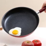 퀸센스 국내생산 가정집 캠핑 업소용 인덕션 일반용 후라이팬 프라이팬 궁중팬 28cm - 이미지 5