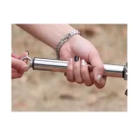 스테인레스 스틸 코팅되지 않은 야외 프라이팬 캠핑 분리형 손잡이가있는 휴대용 접이식 조리기구, 피크닉 조리기구 - 이미지 5