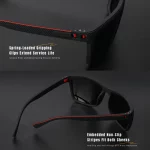 2025 새로운 사각형 프레임 편광 선글라스 고품질 스프링 경첩 휴가 운전 낚시 UV P를위한 여러 가지 빛깔의 코팅 렌즈 - 이미지 6