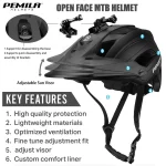 초경량 사이클링 헬멧, 로드 Mtb 헬멧, 사이클링 안전 모자, 레이싱 자전거 장비, 남녀공용 일체형 몰드 자전거 헬멧 - 이미지 3