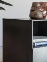 이탈리아 미니멀리스트 하이 엔드 나이트 스탠드 침대 옆 테이블 침실 가구 침실 Muebles 용 서랍장 - 이미지 3