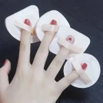 휴대용 파운데이션 파우더 퍼프, 물방울 모양 뷰티 메이크업 스폰지, 믹서기 여행 여성 메이크업 도구, 5 개 - 이미지 2