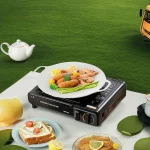 휴대용 굴뚝형 스토브, 야외 바베큐, 캠핑 및 가족 모임에 적합합니다. 다기능 컴팩트 요리 - 이미지 4