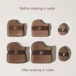 6pcs 세트 파우더 퍼프 습식 및 건식 이중 목적 미용 도구 미니 엄지 파우더 퍼프는 파운데이션 컨실러 블러쉬 디테일을 먹지 않습니다 - 이미지 5