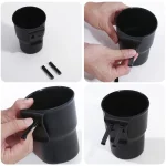 다기능 자동차 물컵 거치대, 휴대폰 거치대 음료 거치대 쓰레기통, 공기 배출구 의자 등받이 문짝 팔걸이 상자 - 이미지 4