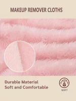 5/10/20Pcs 마이크로 화이버 페이스 천 재사용 가능한 메이크업 리무버 천 메이크업 타월 페이스 딥 클리닝 패드 스킨 케어 뷰티 도구 - 이미지 4