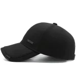 유니섹스 화 라벨 야구 모자, 힙합 모자, 야외 조절 가능한 캐주얼 모자, 자외선 차단 모자, 용수철 및 가을 - 이미지 3