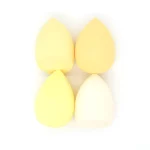 4 개/가방 메이크업 스펀지 파우더 퍼프 건식 및 습식 결합 뷰티 코스메틱 볼 파운데이션 파우더 퍼프 베벨 컷 메이크업 스펀지 도구 - 이미지 6