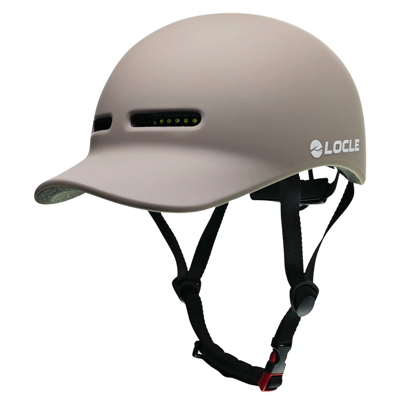 kf-S383b3dfcc55240d9afaa8e7820408d78v LOCLE 초경량 사이클링 헬멧 남자 여자 Ebike 자전거 헬멧 바이저 IN-MOLD 자전거 헬멧 스쿠터 도시 통근 헬멧 - 이미지 1