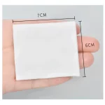 1200 개/가방 일회용 진주 패턴 메이크업 코튼 패드 소프트 페이셜 클리닝 도구 메이크업 리무버 물티슈 휴대용 미용 용품 - 이미지 6