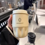 2025 신형 자동차 휴대용 여행 커피컵 316 스테인리스 스틸 보온컵 (르노 클리오 메간 트래픽 캡쳐 마스터 로건 캔) - 이미지 6