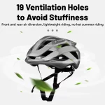 X-TIGER 초경량 자전거 헬멧 사이클링 안전 헬멧 일체형 통기성 MTB 도로 자전거 헬멧 성인 레이싱 자전거 헬멧 - 이미지 5