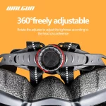 WALGUN 초경량 205g 자전거 헬멧 도로 자전거 헬멧 승마 장비 일체형 남여 스쿠터 경량 헬멧 - 이미지 5