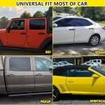 투명 자동차 문짝 가장자리 PVC 스크래치 보호대 스트립, 자동차 충돌 방지 씰링 스트립 문짝, 스크래치 방지 투명 스트립, 5M - 이미지 5