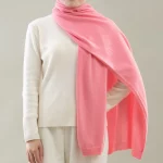 고급스러운 미니멀리스트 스타일, 가을 겨울용 100% 순수 캐시미어 스카프, 남녀 공용 12가지 별자리 디자인 신상 스카프 - 이미지 3