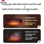 네이처하이크 스테인레스 스틸 세라믹 논스틱 조리기구, 야외 휴대용 캠핑 피크닉 식기 주전자, 프라이팬 냄비 - 이미지 4