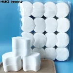 일회용 메이크업 코튼 패드 300/600/1200pcs 소프트 펄 노치 디자인 페이셜 클리닝 와이프 메이크업 리무버 뷰티 화장품 도구