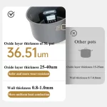 네이처하이크 캠핑 냄비 세트 4-7 명 알루미늄 합금 조리기구 냄비 세트 휴대용 야외 피크닉 식기 캠핑 조리기구 키트 - 이미지 3