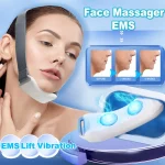 Ems 얼굴 마사지 V-페이스 이중 턱 감속기 얼굴 모양 얼굴 리프팅 기계 턱 슬리머 피부 강화 케어 미용 장치