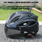 PJT 초경량 자전거 헬멧 경량 PC 쉘 및 EPS 폼 구조 사이클링 헬멧 MTB 18 환기구 자전거 헬멧 - 이미지 3