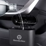 메르세데스 벤츠 AMG W177 W176 X166 X167 C257 C218 X253 C118 C117 용 차량용 휴지통 수납함 걸이형 쓰레기통 인테리어 액세서리 - 이미지 5