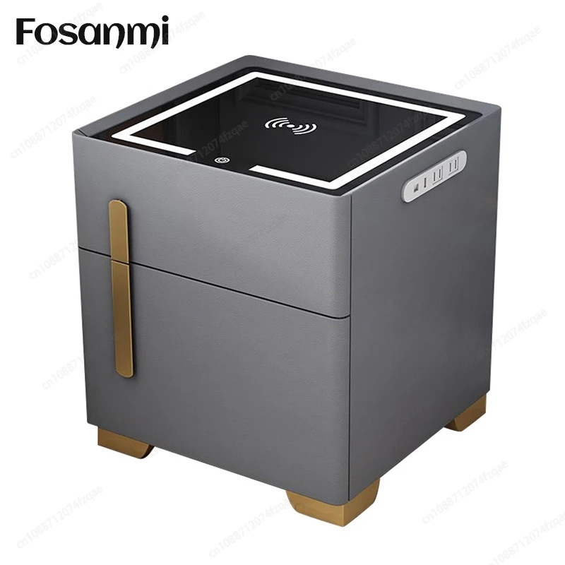 kf-S91e2556db97846058268c83a295c3375F 가족 다기능 침대 옆 테이블 안전 통합 침실 캐비닛 작은 간단한 침대 옆 테이블 홈 침대 옆 서랍 캐비닛 - 이미지 1