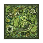 패션 새로운 디자인 레이디 아름다운 꽃 레트로 힙합 100% 코튼 두건 스퀘어 스카프 머리띠 페이즐리 여성/소녀를위한 선물 - 이미지 2