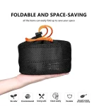 메쉬 가방 접이식 쿡 세트 캠핑 주방 요리 주전자 및 팬 장비와 알루미늄 야외 캠핑 조리기구 세트 - 이미지 4