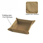 야외 캠핑 가정 여행용 수납함 캠핑 휴대용 접이식 수납 트레이 - 이미지 6