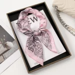 68*68cm 패션 페이즐리 인쇄 스카프 여성 헤어 스카프 실크 머리띠 두건 머리 스카프 여성 스퀘어 Hijab 스카프 여성용 - 이미지 3