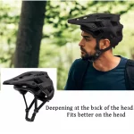 BATFOX 헬멧 남성용 사이클링 자전거 헬멧 casco para mtb 산악 자전거 레이싱 스피드 프레임 사이클링 헬멧 - 이미지 2