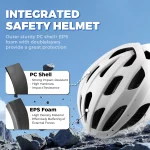 VICTGOAL 경량 자전거 헬멧 MTB 도로 자전거 헬멧 남자 여자 안전 레이싱 헬멧 스쿠터 초경량 사이클링 액세서리 - 이미지 3