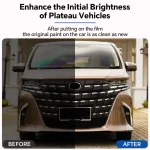 토요타 알파드 2024 2025용 PFCC TPU 프리컷 도장 보호 필름 차량 바디 스티커 투명 스크래치 방지 UV 차단 - 이미지 6