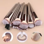 프로페셔널 3-20PCS 메이크업 브러쉬 세트 소프트 푹신한 파운데이션 아이 섀도우 컨실러 블렌딩 블러쉬 브러쉬 가부키 여성 뷰티 도구 - 이미지 2