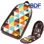 청룡조구 캠핑 키친툴 7종 세트 야외 조리 도구 주방 취사 케이스 등산 식기 칼 가위 - 이미지 2