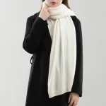 고급스러운 미니멀리스트 스타일, 가을 겨울용 100% 순수 캐시미어 스카프, 남녀 공용 12가지 별자리 디자인 신상 스카프