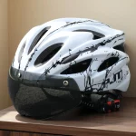 PJT 초경량 자전거 헬멧 경량 PC 쉘 및 EPS 폼 구조 사이클링 헬멧 MTB 18 환기구 자전거 헬멧