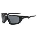 새로운 패션 편광 나일론 선글라스 야외 사이클링 스포츠 안경 자외선 차단 복고풍 스타일 남여 선글라스 9431 - 이미지 4