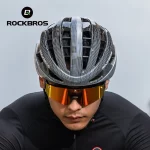 ROCKBROS 자전거 헬멧 통기성 16 홀 전환 남성 여성 사이클링 헬멧 조정 가능한 MTB 도로 EPS 버퍼 레이어 헬멧 - 이미지 2