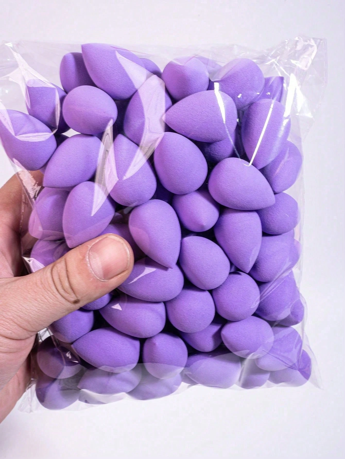 kf-Se06c2a4cdb9641a594954d0fb5d31d24k 3/20/60Pcs 휴대용 재사용 가능한 워터 드롭 모양 미니 블렌더 스폰지 뷰티 화장품 파운데이션 화장품 스폰지 메이크업 블렌더 - 이미지 1