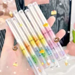 하이라이트 아이 섀도우 펜, 누에 잠복 실루엣, 아름다운 아이 섀도우, 과일 진주, 밝은 메이크업 도구, 파티 메이크업 선물, F G - 이미지 6