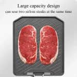 네이처하이크 캠핑 요리 팬 비 스틱 접이식 피크닉 프라이팬 휴대용 간편한 클린 그릴 하이킹 바베큐 저녁 프라이팬 - 이미지 4