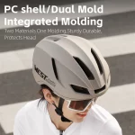 WEST BIKING 초경량 사이클링 헬멧 통합 성형 남성 여성 자전거 헬멧 조정 가능한 MTB 도로 자전거 안전 캡 스포츠 기어 - 이미지 4