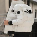 남성용 면 패딩 재킷 2026 겨울 트렌드 호랑이 머리 로고 짧은 패딩 남성 재킷 두꺼운 캐주얼 패딩 재킷 남성 파카 M-5XL